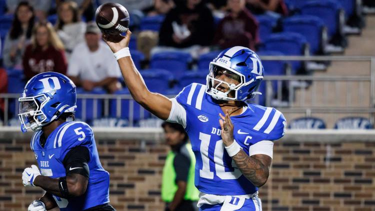 Darian Mensah made a high-profile QB move from Tulane to Duke. Now he’ll face his former program