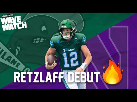 Tulane Football Week 1 | Retzlaff Shines, Defense Dominates Northwestern | Wave Watch