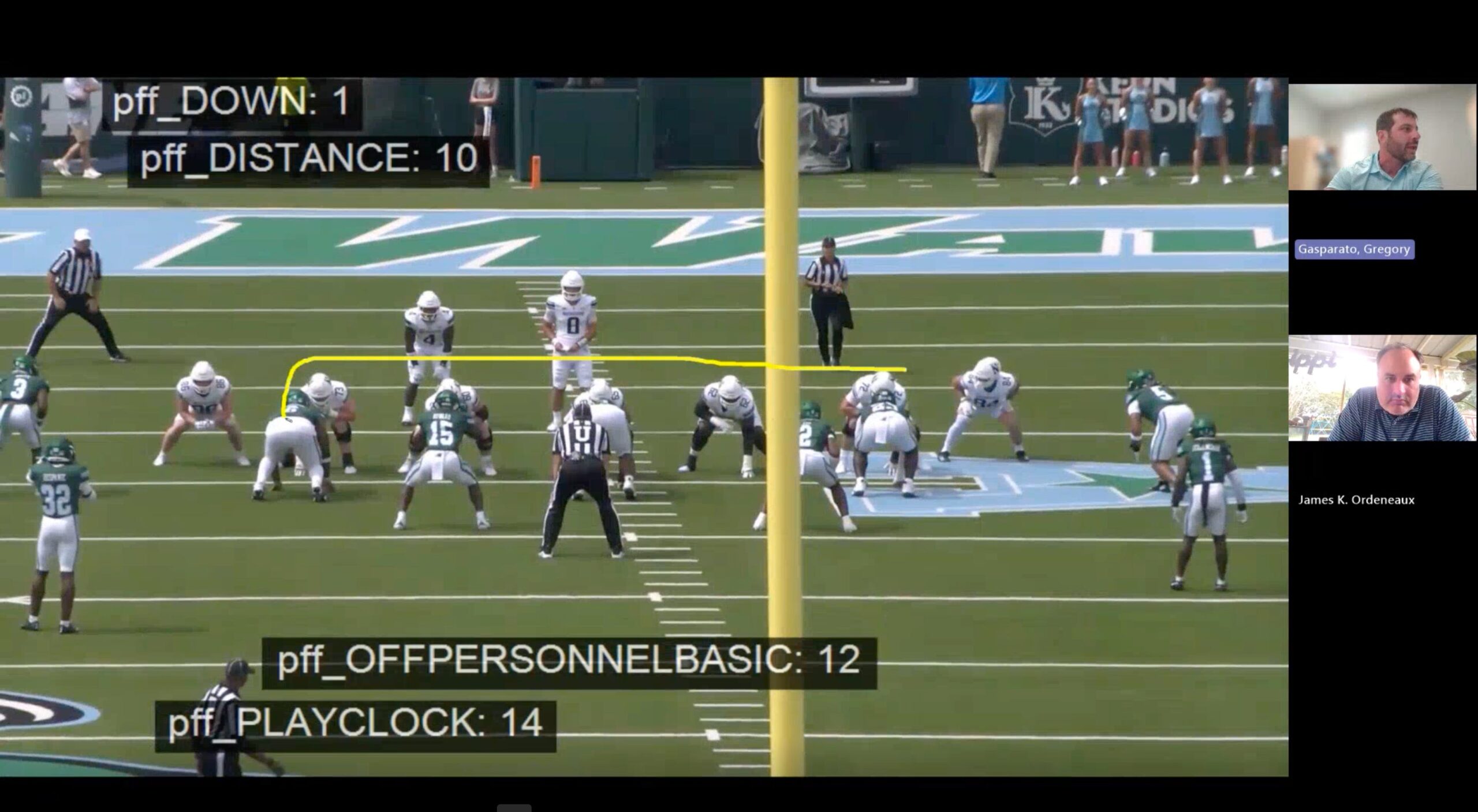 In the Film Room with Tulane Defensive Coordinator Greg Gasparato