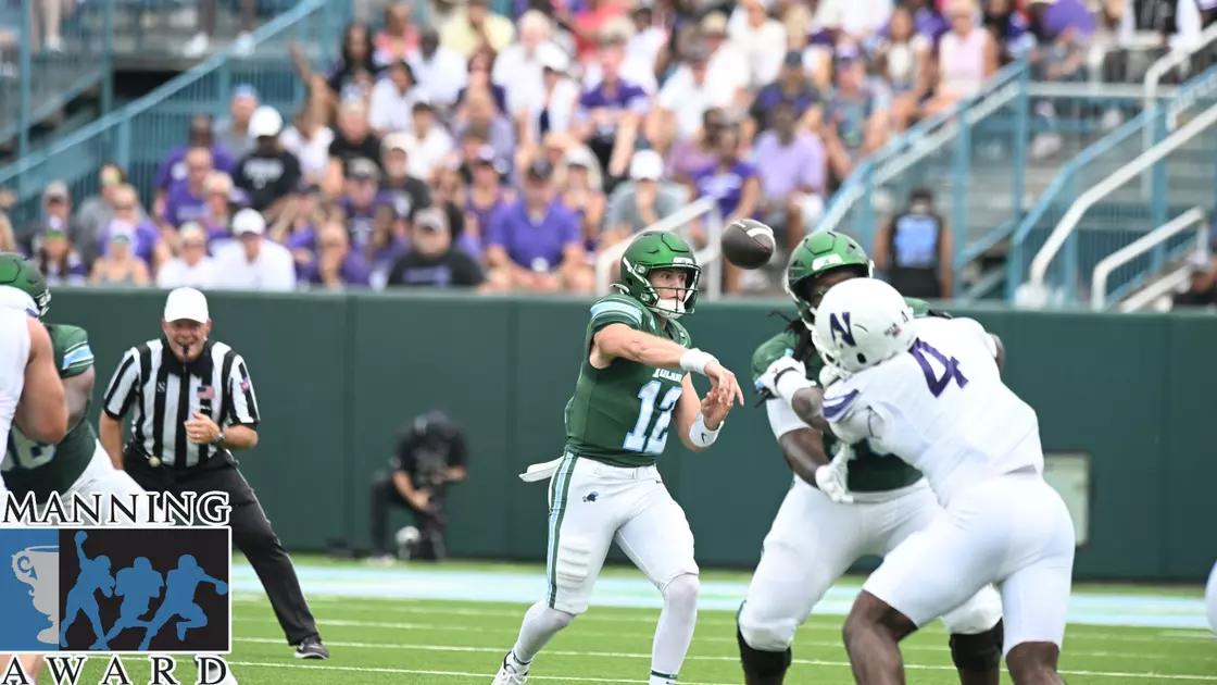 Football’s Jake Retzlaff Named A Manning Award Star of the Week