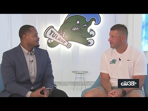 WGNO Sports Zone sit-down with Tulane HC Jon Sumrall to recap the Green Wave’s win over East Carolin