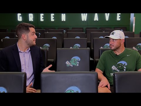 WGNO sits down with Tulane’s Jon Sumrall to preview AAC championship rematch with Army