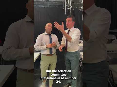 Tulane ranked No. 24 in the College Football Playoff poll