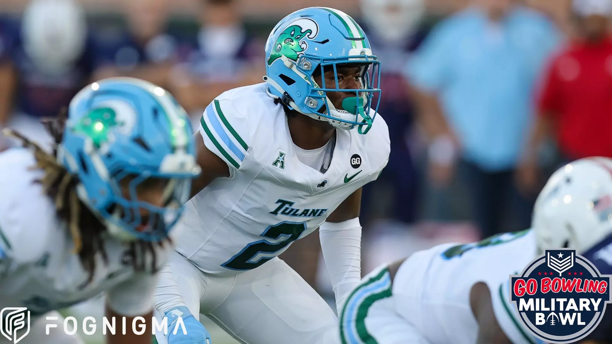 Football’s Dickson Agu Named a Go Bowling Military Bowl Stem Scholar Athlete