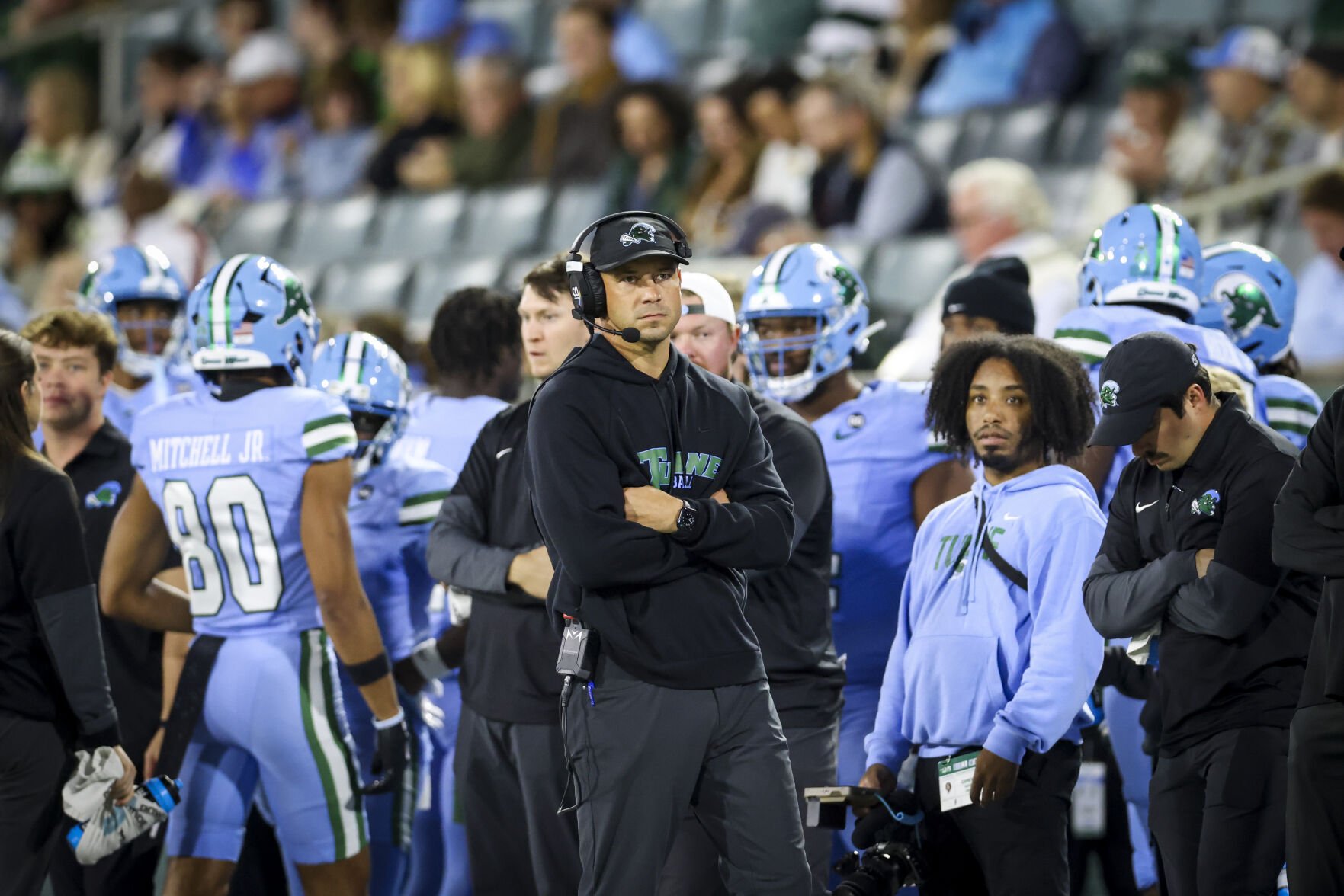 Huge game, heavy distractions: Tulane’s Jon Sumrall, North Texas’ Eric Morris working two jobs at once