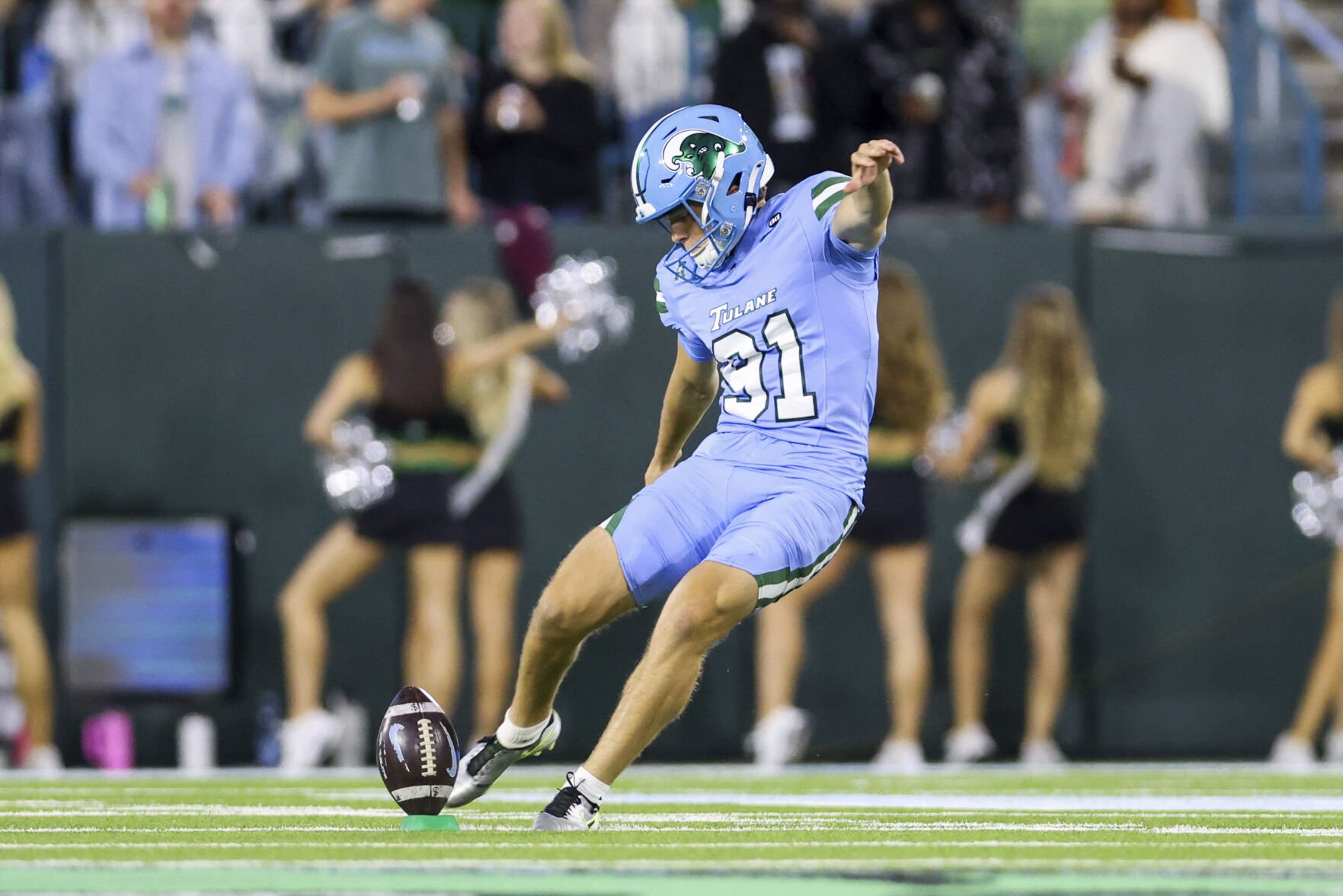 Tulane puts league-high 13 players on All-American Conference football team