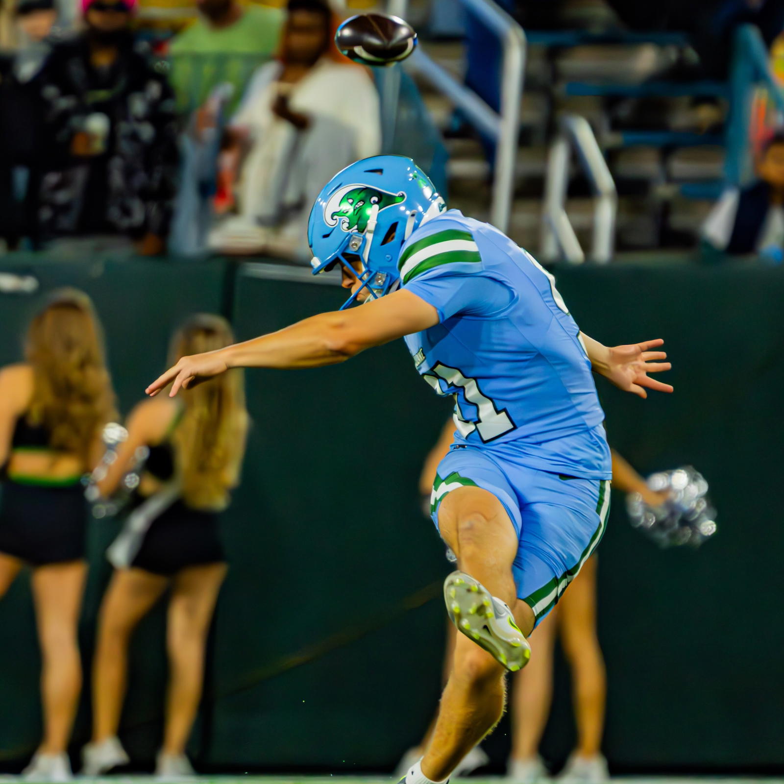 Patrick Durkin Defies Odds, Wins 2025 American Conference Special Teams Player of the Year