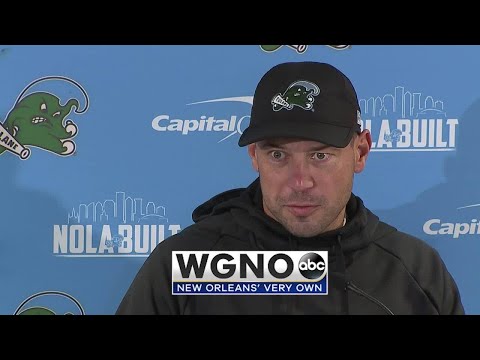 WATCH: Tulane HC Jon Sumrall previews CFP rematch against Ole Miss