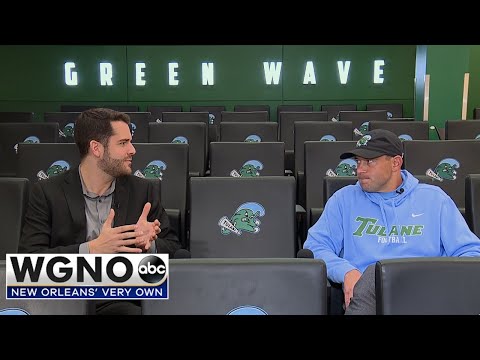 Tulane’s Jon Sumrall sits down with WGNO to discuss future, Green Wave’s push to historic finish