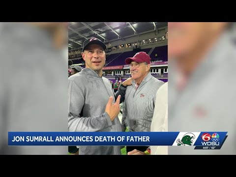 Tulane head coach Jon Sumrall announces death of father ahead of College Football Playoff game ag…