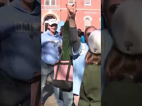 Green Wave fans are making their presence known in Ole Miss’s infamous tailgating spot “The Grove”