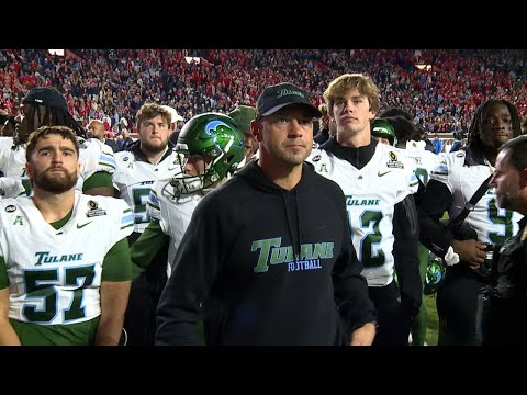 Tulane’s historic run ends in College Football Playoff, Green Wave falls to Ole Miss 41-10