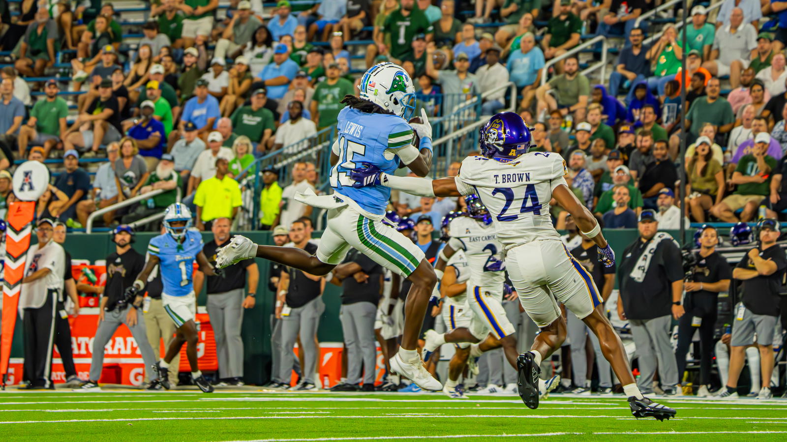 Tulane Receiver Zycarl Lewis Jr. Announces Return to Program
