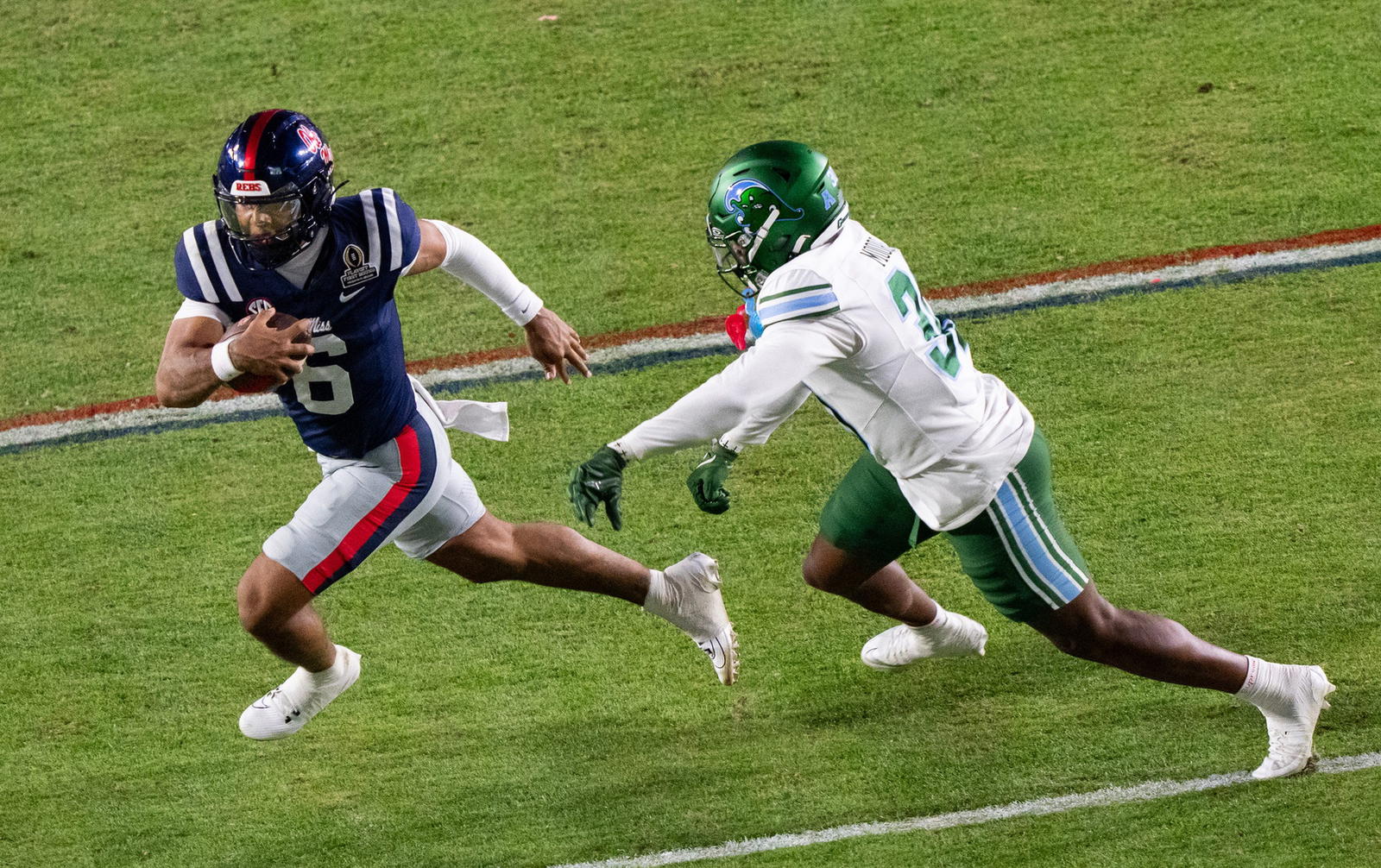 Tulane Now One of Several Blowouts in College Football Playoff